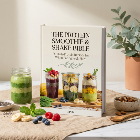 The Protein Smoothie & Shake Bible 30 High-Protein Recipes for When Eating Feels Hard